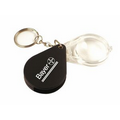 Tear Drop Shape Magnifier w/ Key Chain